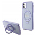 Guess GUHMN61HRSGSU pouzdro case kryt iPhone 11 Xr 6.1 fialový MagSafe