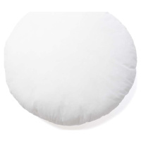 Bílá výplň do polštáře Kave Home Fluff, ø 45 cm