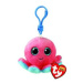 TY Beanie BOOS SHELDON, Clip 8,5 cm - chobotnice