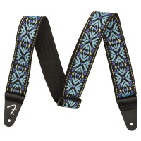 Fender Pasadena Woven Strap, Blue Snowflake, 2