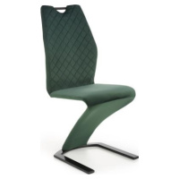 Jídelní židle K442 tmavě zelená
