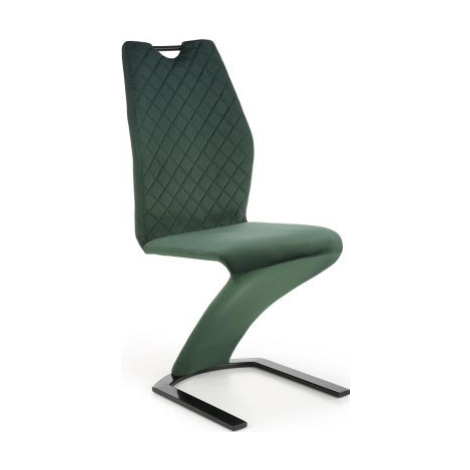 Jídelní židle K442 tmavě zelená FOR LIVING