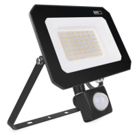 LED reflektor SIMPO s pohybovým čidlem, 50 W, černý, neutrální bílá