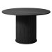 Furniria Designový jídelní stůl Vasiliy 120 cm černý dub
