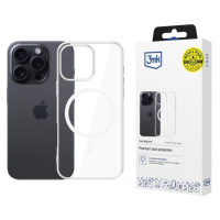 3mk ochranný kryt Clear MagCase pro Apple iPhone 16 Pro Čirá