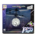 Teddies Vrtulníková koule barevná plast 13x11 cm s USB kabelem na nabíjení v krabičce