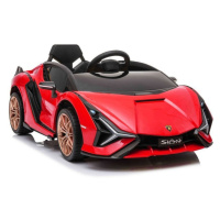 Elektrické autíčko Lamborghini Sian Red