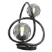 Wofi Wofi 8014-205 - LED Stolní lampa NANCY 2xG9/3,5W/230V černý chrom