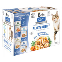 Brit Care Cat Flavour box filety v želé 12 × 85 g