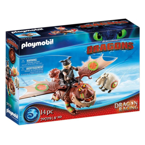 Playmobil 70729 dragon racing: rybinoha a flákota