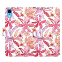 iSaprio flip pouzdro Flower Pattern 10 pro iPhone XR