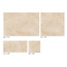 Dlažba Realonda Modular Borgogna beige 44x66, 44x44, 22x22, 22x44 cm mat MBORGBE