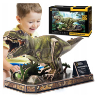 Dětské puzzle Dinosauři 3D Tyranosaurus Rex Hračky Dárek k Vánocům