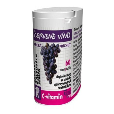 C-vitamin 200mg červené Víno Se Sukralózou 60 tablet RAPETO