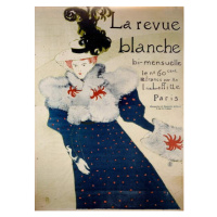 Toulouse-Lautrec, Henri de - Obrazová reprodukce Cover of La revue blanche, (30 x 40 cm)