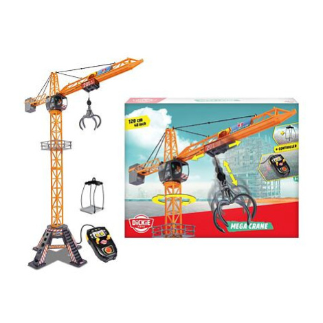 Dickie Jeřáb Mega Crane 120 cm, na kabel