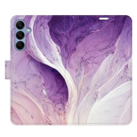 iSaprio Flip pouzdro Purple Paint pro Samsung Galaxy A25 5G