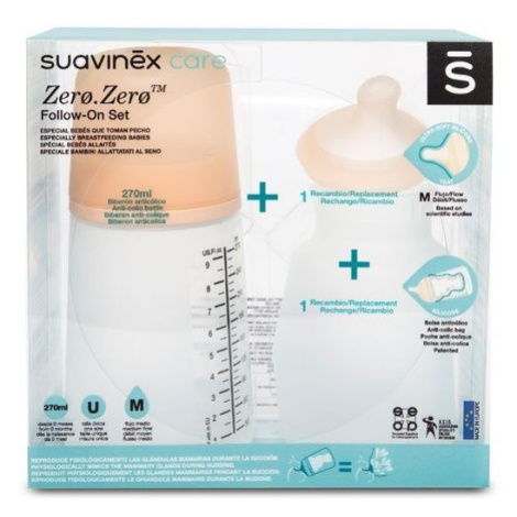 Suavinex Zero Zero M 270 ml startovací set