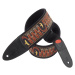 PRS 2.4" Padded Guitar Strap w/FLASH, Custom Jacquard Birds Wavelength