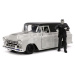 Autíčko Chevy Suburban 1957 Jada kovové s otevíracími částmi a figurkou Frankenstein délka 20 cm
