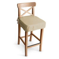 Dekoria Sedák na židli IKEA Ingolf - barová, vanilka, barová židle Ingolf, Loneta, 133-03