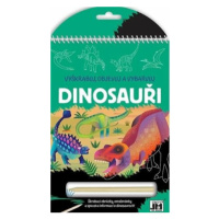 Dinosauři - Vyškrabuj, objevuj, vybarvuj