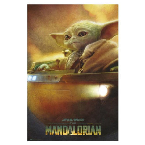 Plakát Star Wars: The Mandalorian - Grogu Pod (211) Europosters