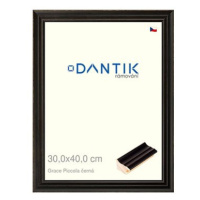 DANTIK rámeček 30 × 40, Grace Piccola černý plexi čiré