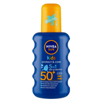 Nivea Sun Protect & Care Dětský barevný sprej na opalování OF 50+ 200ml