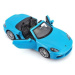 Bburago 1:24 Plus Porsche 718 Boxster Blue