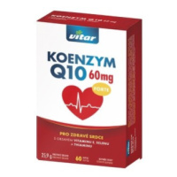 VITAR Koenzym Q10 60mg + Selen + Vitamin E + Thiamin 60 kapslí