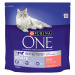 PURINA ONE Adult Salmon, celozrnné cereálie pro kočky - 1,5 kg