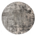 Flair Rugs koberce Kusový koberec Cocktail Wonderlust Grey kruh - 160x160 (průměr) kruh cm