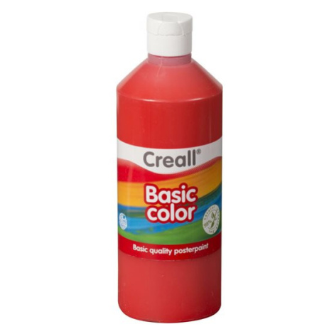 Temperová barva Creall 500 ml - světle červená