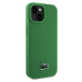 Lacoste Iconic Petit Pique Woven Logo Magsafe kryt iPhone 15 zelený