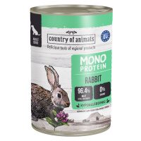 Country of Animals - Monoprotein králičí 400 g (pro psy)