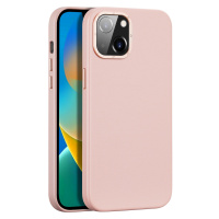 Kožené pouzdro Dux Ducis Grit pro iPhone 14 Plus elegantní kryt z umělé kůže (kompatibilní s Mag