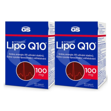 GS Koenzym Lipo Q10 100mg cps.60 - balení 2 ks