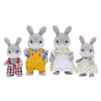 Sylvanian family Rodina šedých králíků