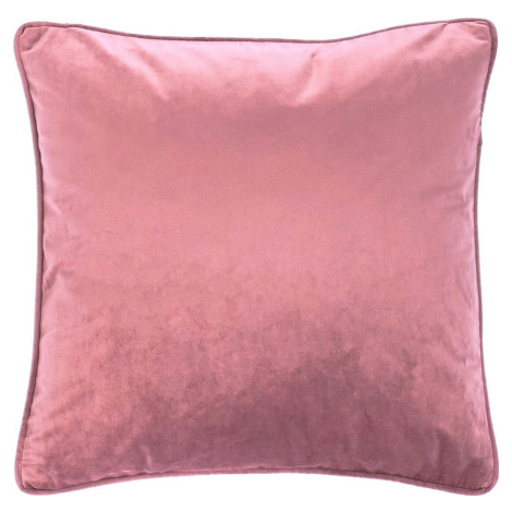 Růžový polštář Tiseco Home Studio Velvety, 45 x 45 cm