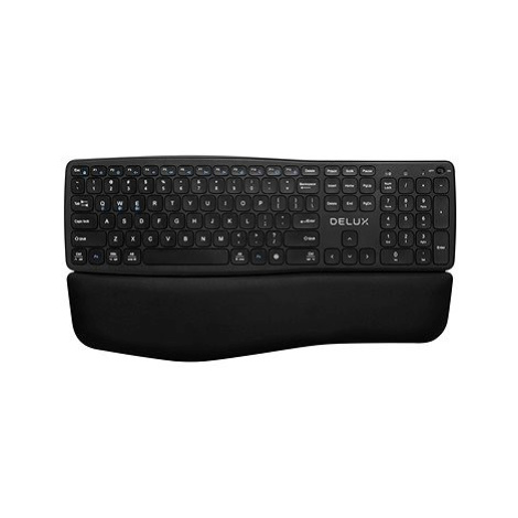 DELUX GM908CV Wireless Ergonomic, tmavě šedá - US