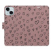 iSaprio Flip pouzdro Heart Dark 02 pro iPhone 15 Plus