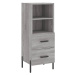 vidaXL Skříň highboard šedá sonoma 34,5 x 34 x 180 cm kompozitní dřevo