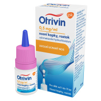 Otrivin 0,5 mg/ml nosní kapky 10 ml