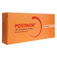 Postinor 0,75mg 2 tablety