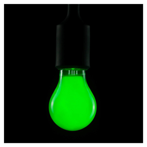 Segula Žárovka LED, zelená, E27, 2 W, stmívatelná