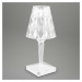 BRILONER LED nabíjecí stolní lampa, 25,5 cm, 2,3W, 65lm transparentní BRILO 7464010