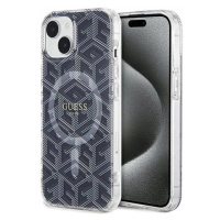 Pouzdro Guess Iml Gcube pro Magsafe Na Iphone 15 14 13 Černé