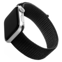 FIXED Nylon Strap nylonový pásek pro Apple Watch 42/44/45mm černý