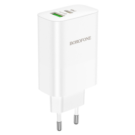 Borofone Nabíječka do sítě Usb Typ C Qc 3.0 Pd 65W bílá